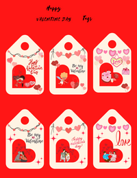 Etiquetas de San Valentine Day! 1